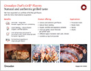 Grill type flavours factsheet NOAM