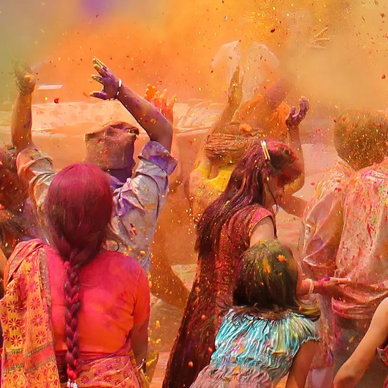 Colour celebration