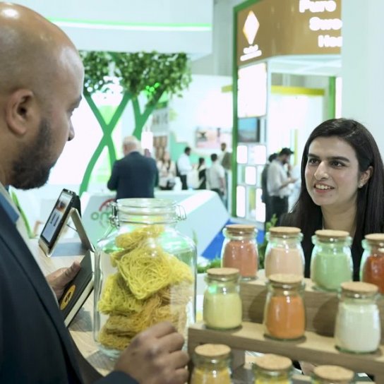 instagram post Day 2 at Gulfood Manufact